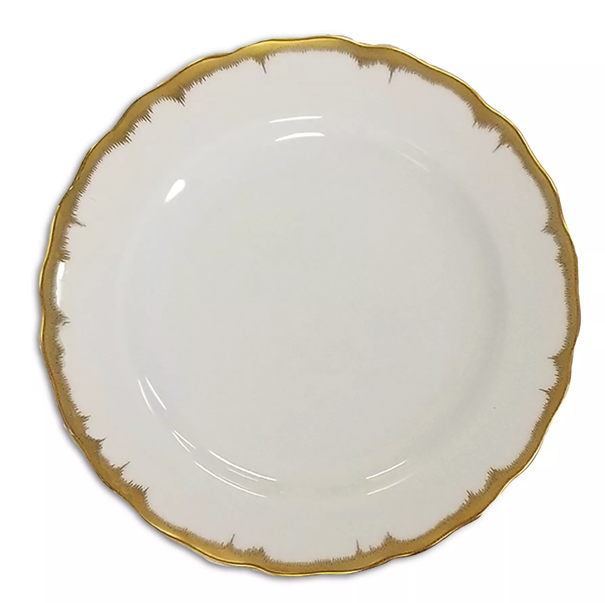 Mottahedeh Chelsea Feather Gold Bread & Butter Plate | 7.25in