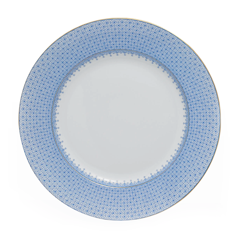 Mottahedeh Cornflower Lace Bread + Butter Plate | 7in