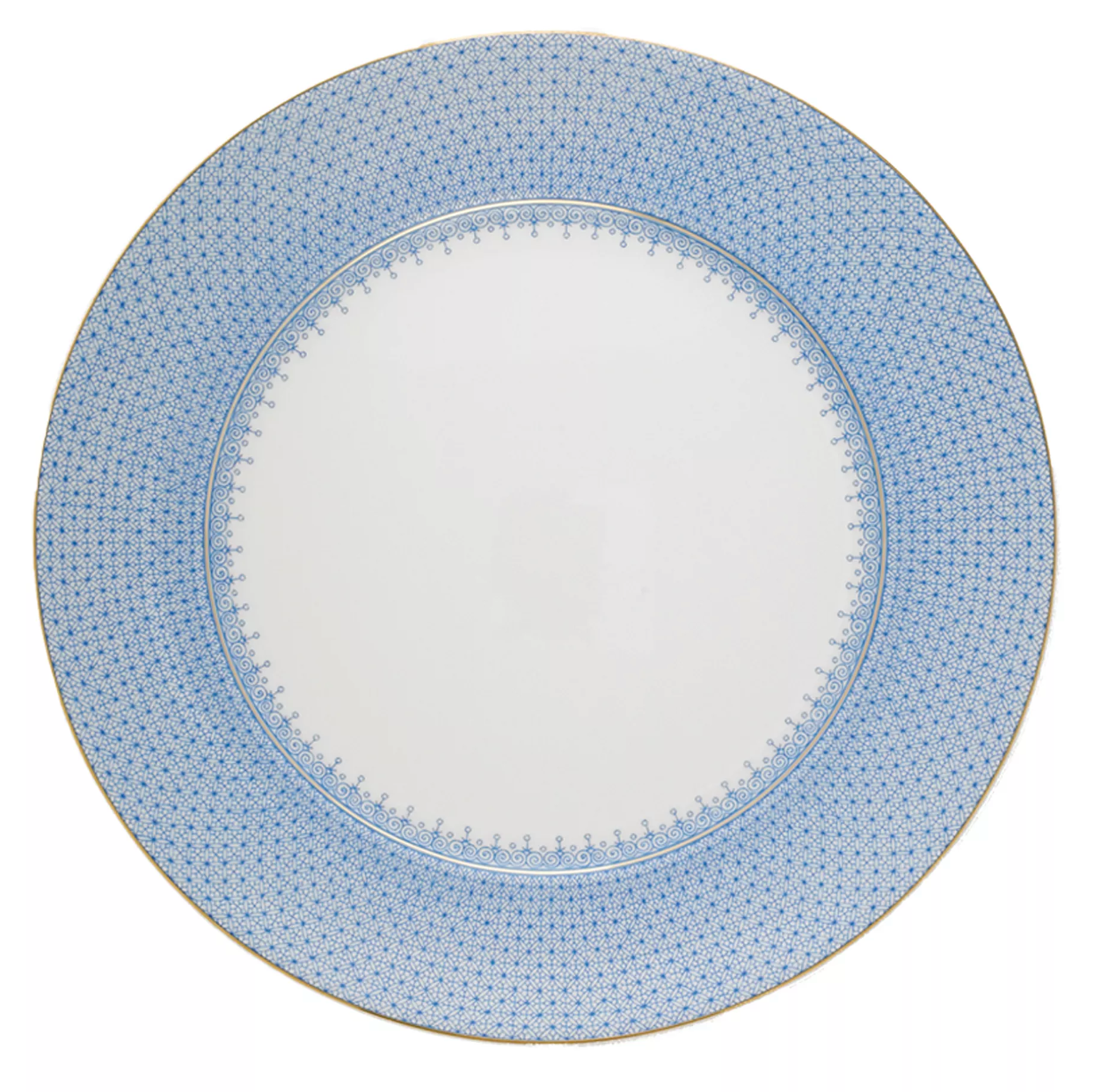 Mottahedeh Cornflower Lace Service Plate | 12in