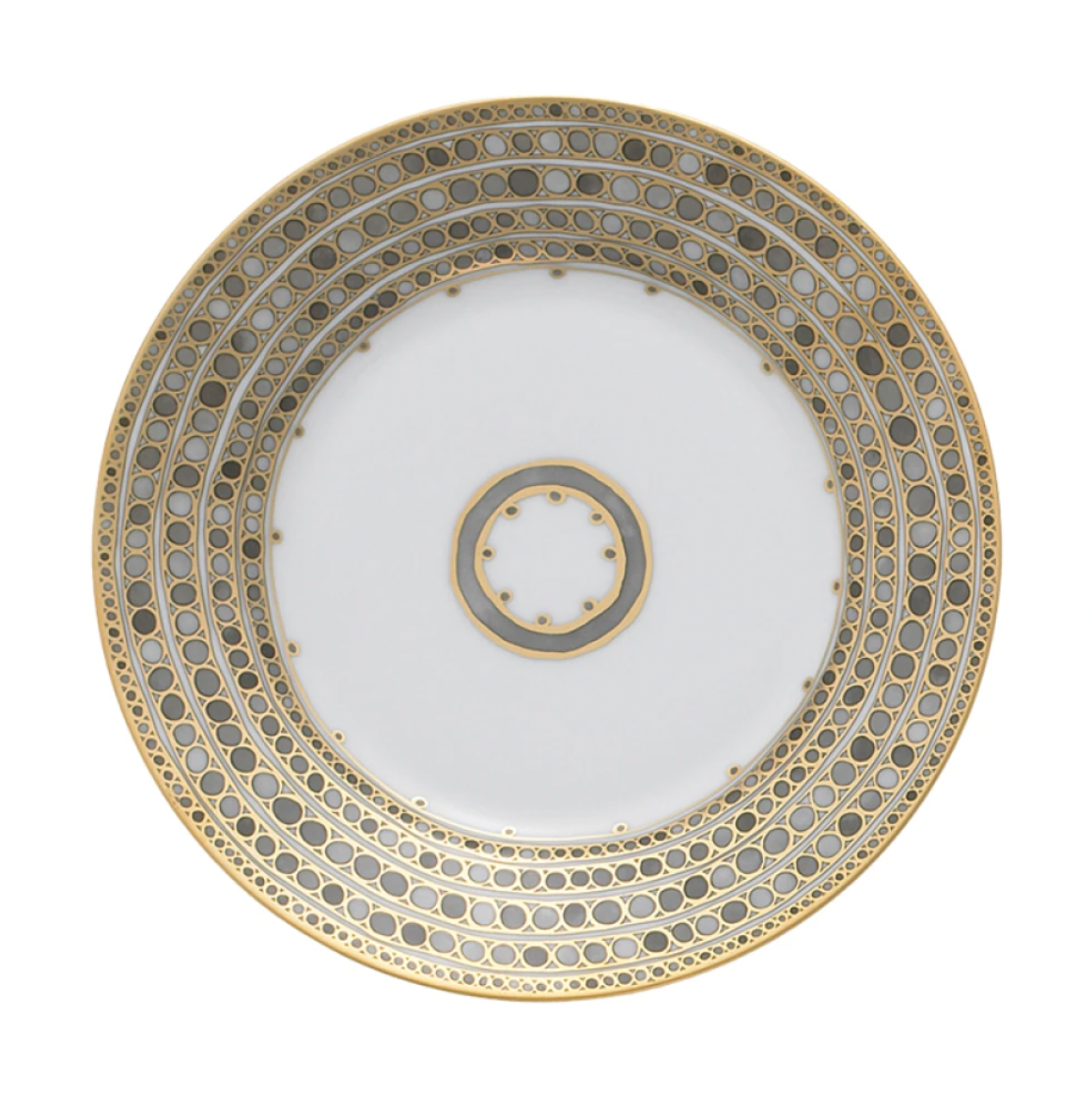 Syracuse Dessert Plate | Taupe 8..25in