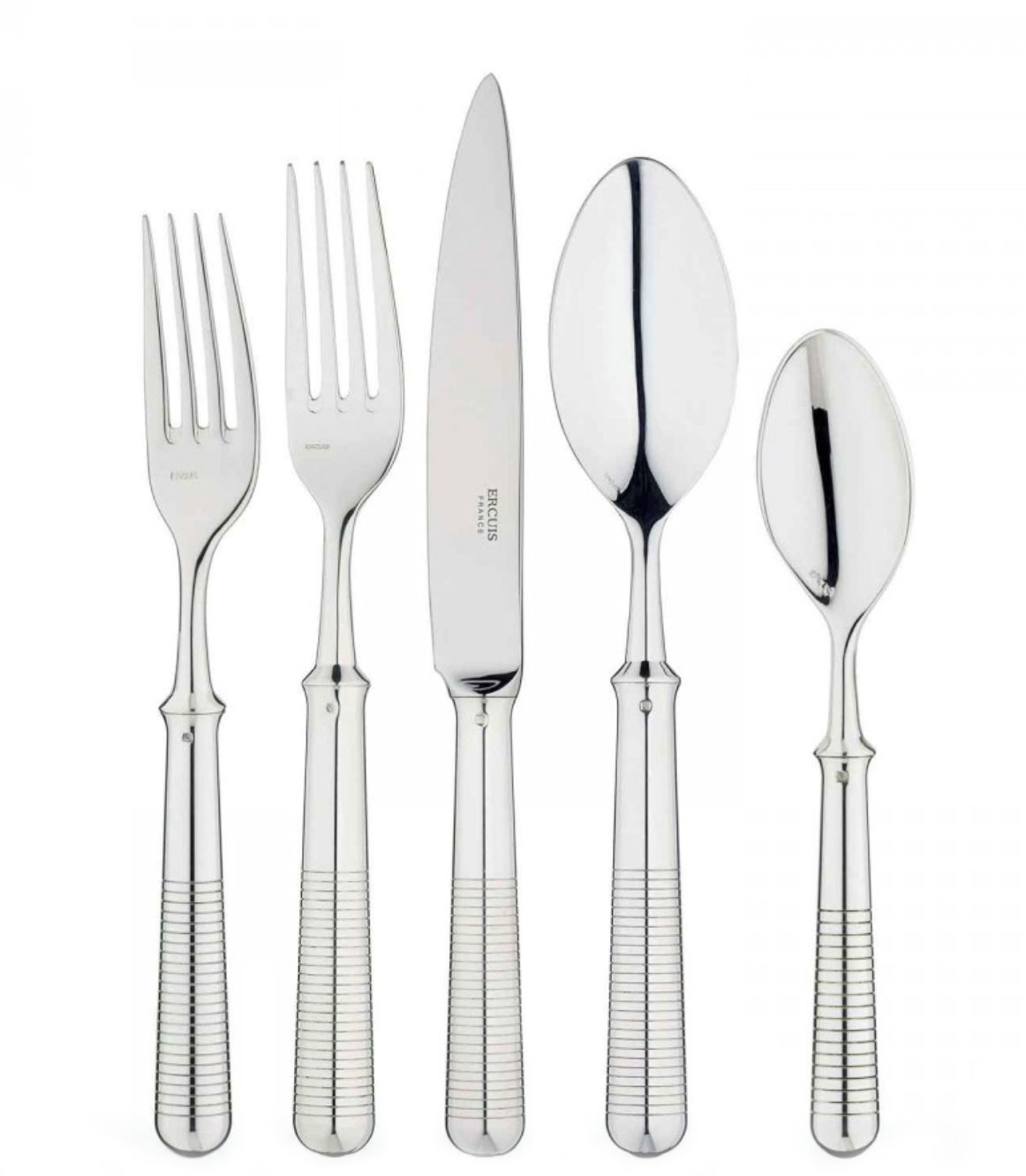 Ercuis Transat Silver Plate Flatware | 5pc
