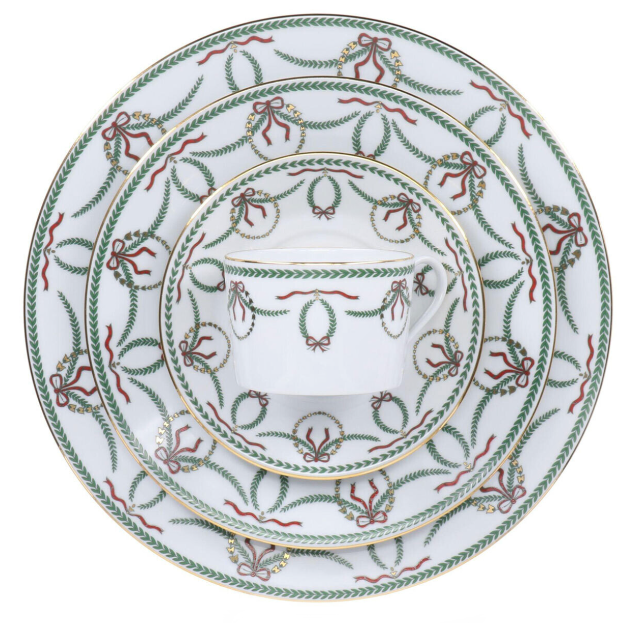Royal Limoges Cheverny Noel Dinner Plate | 10.75in