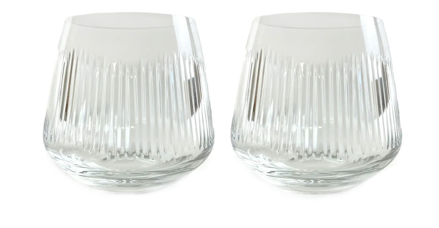 Berkshire Double Old Fashioned Glass Set of 2 | 12oz
