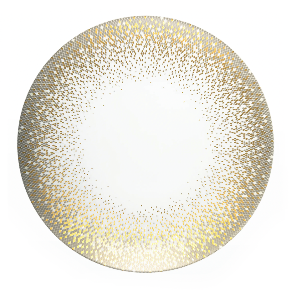 Haviland Souffle d'Or Dessert Plate | 9in