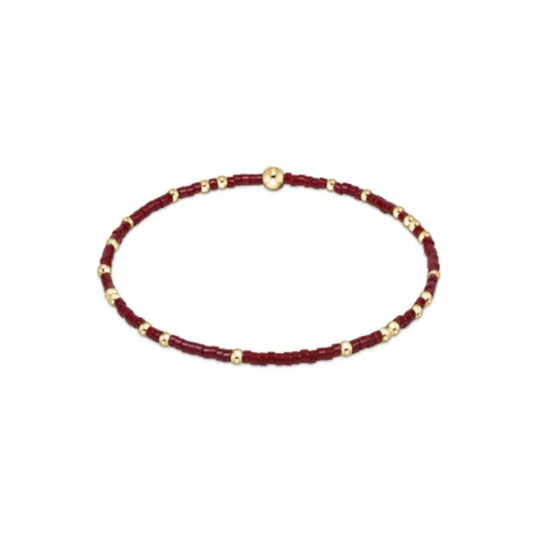Hope Unwritten Bracelet Wine