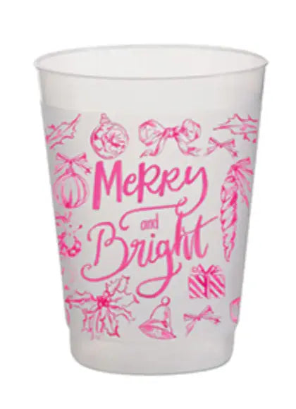 Frost Flex Cups | Pink Merry + Bright Toile