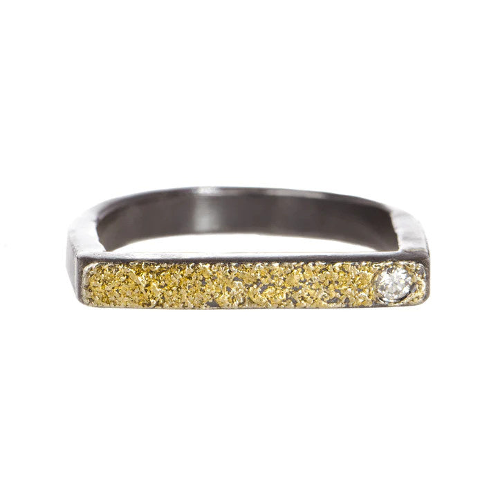 6.5 Slice Stacking Rings 22k dusted + 2mm DIA