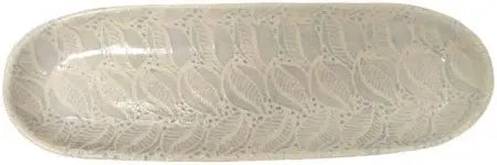 Terrafirma Ceramics Canape Platter | 17.5x6in Tahiti Opal