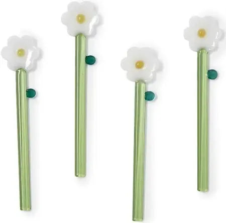 Daisy Flower Stirrer | Set of 4