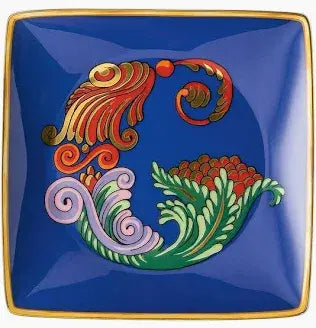Versace Alphabet Square Dish | 4.75in G