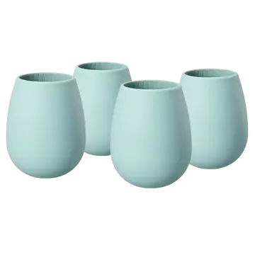 Silicone Stemless Tumbler Wine Glass | 14oz