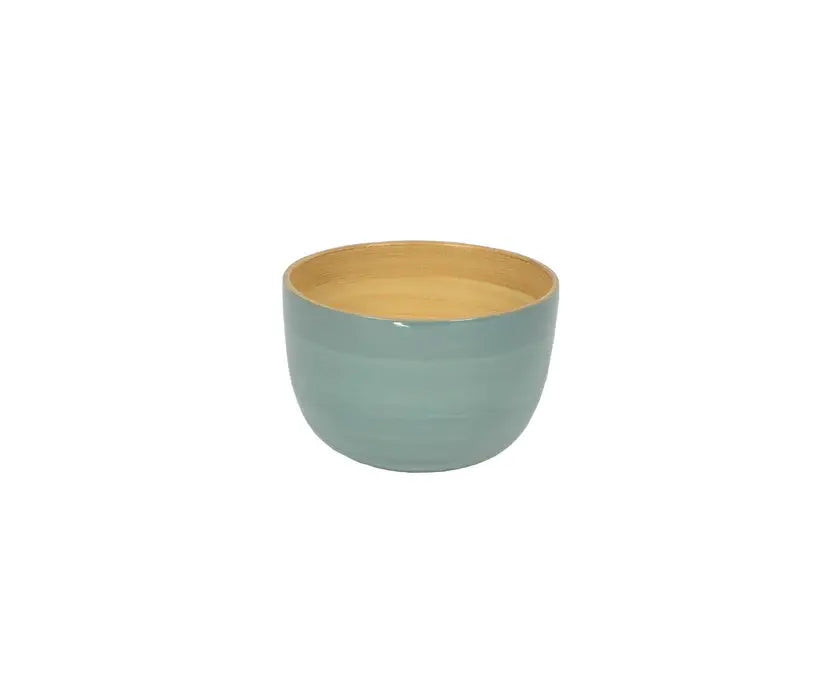 Bamboo Classic Rice Bowl | 4.7 x 3.2in Ice Blue