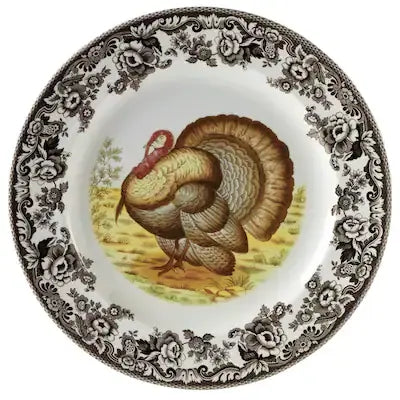Spode Woodland Salad Plate | 8in Turkey