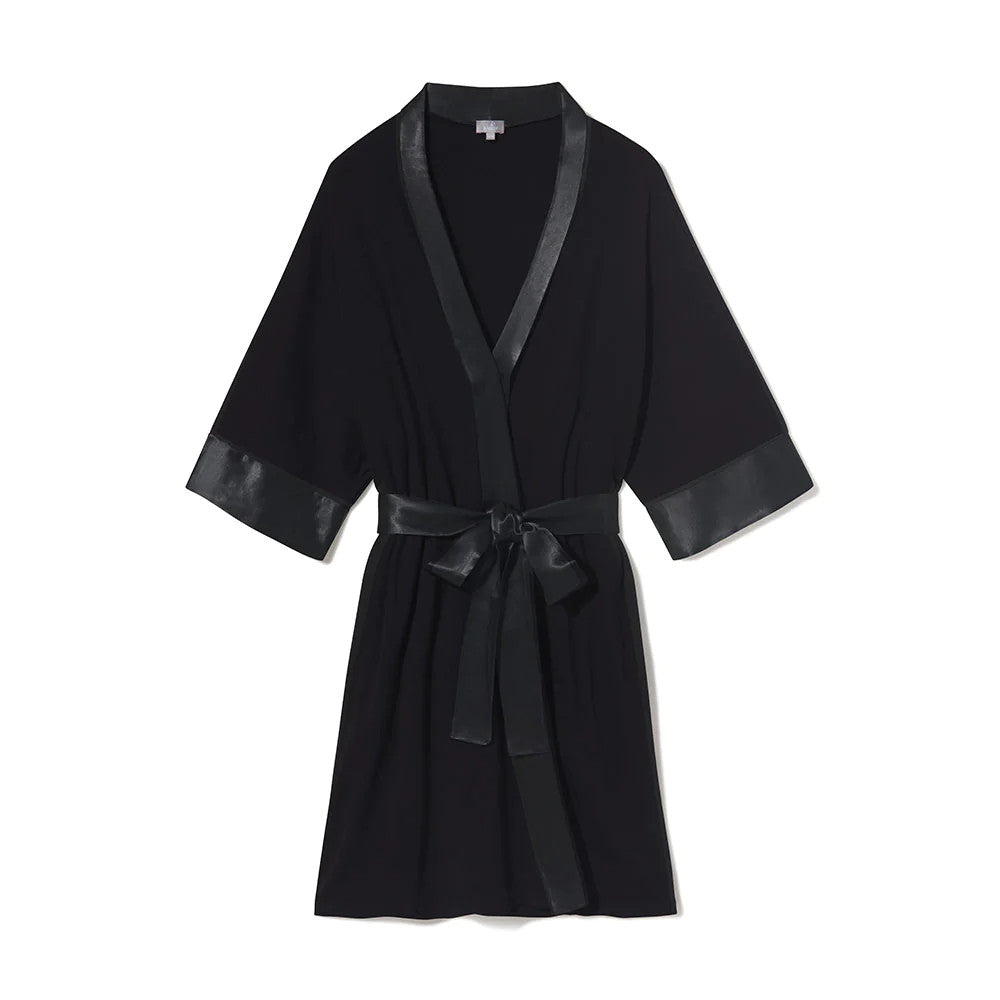 Shala Satin Belted Robe |