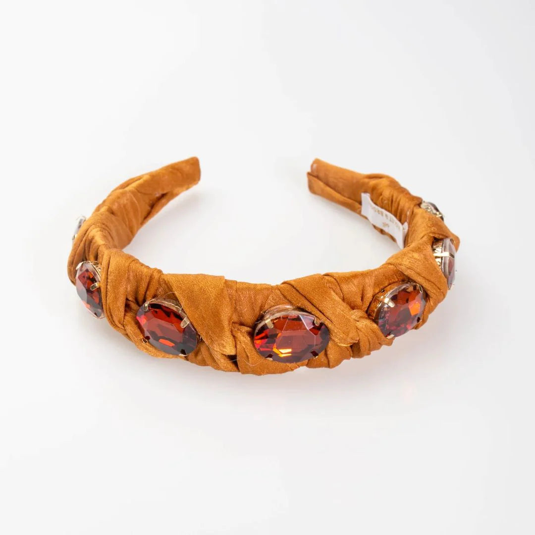 Crystal Knotted Crown | Bronze