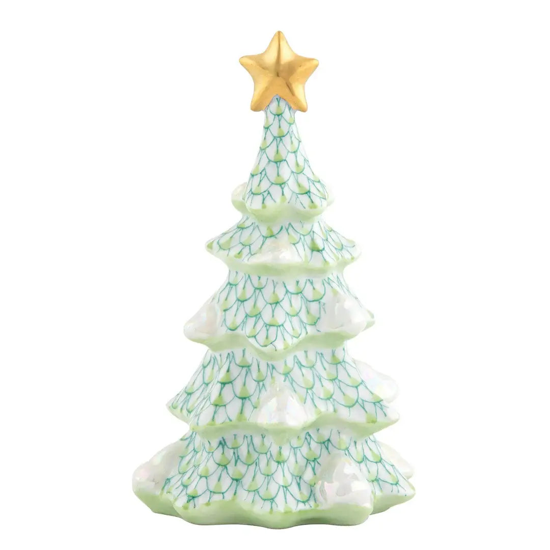 Herend Simple Christmas Tree | 2.25in Key Lime