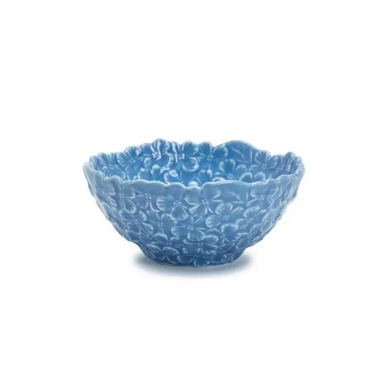 Porcelain Hydrangea Tidbit Snack Bowl | 2.75x4.75in