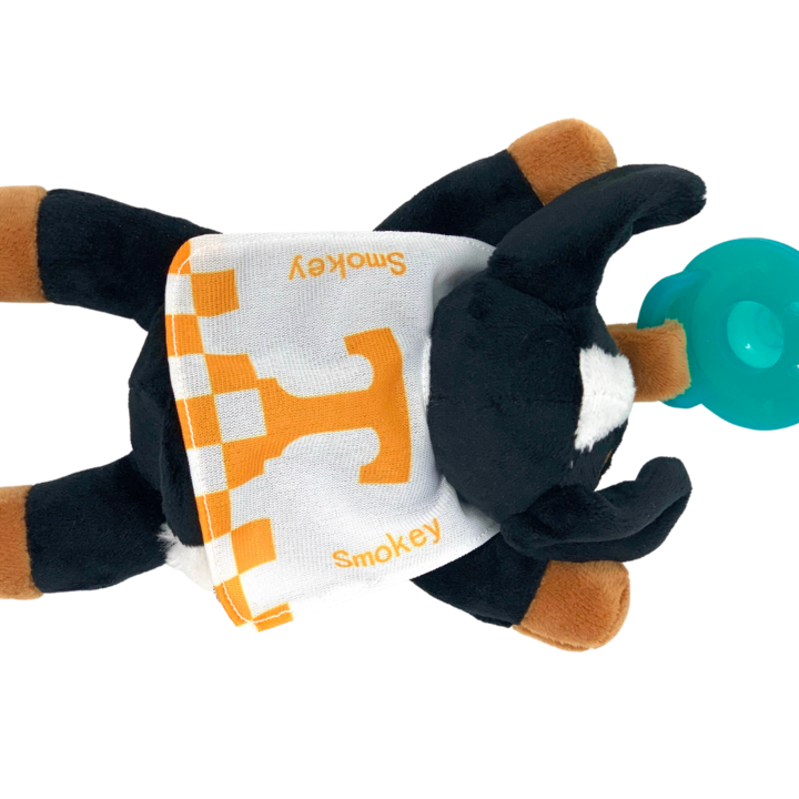 Collegiate Plush Mascot Pacifier | Bag Accessory