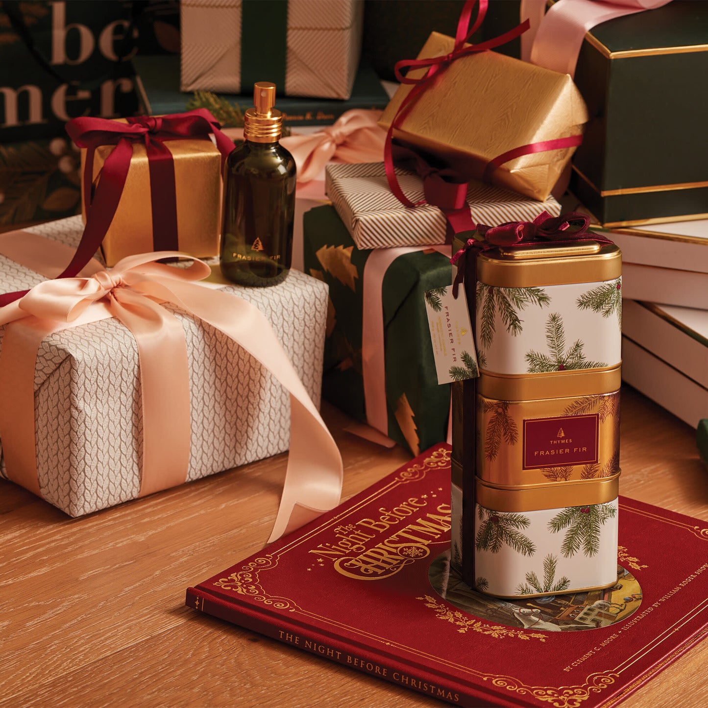 Frasier Fir Tree + Room Spray | Green Glass