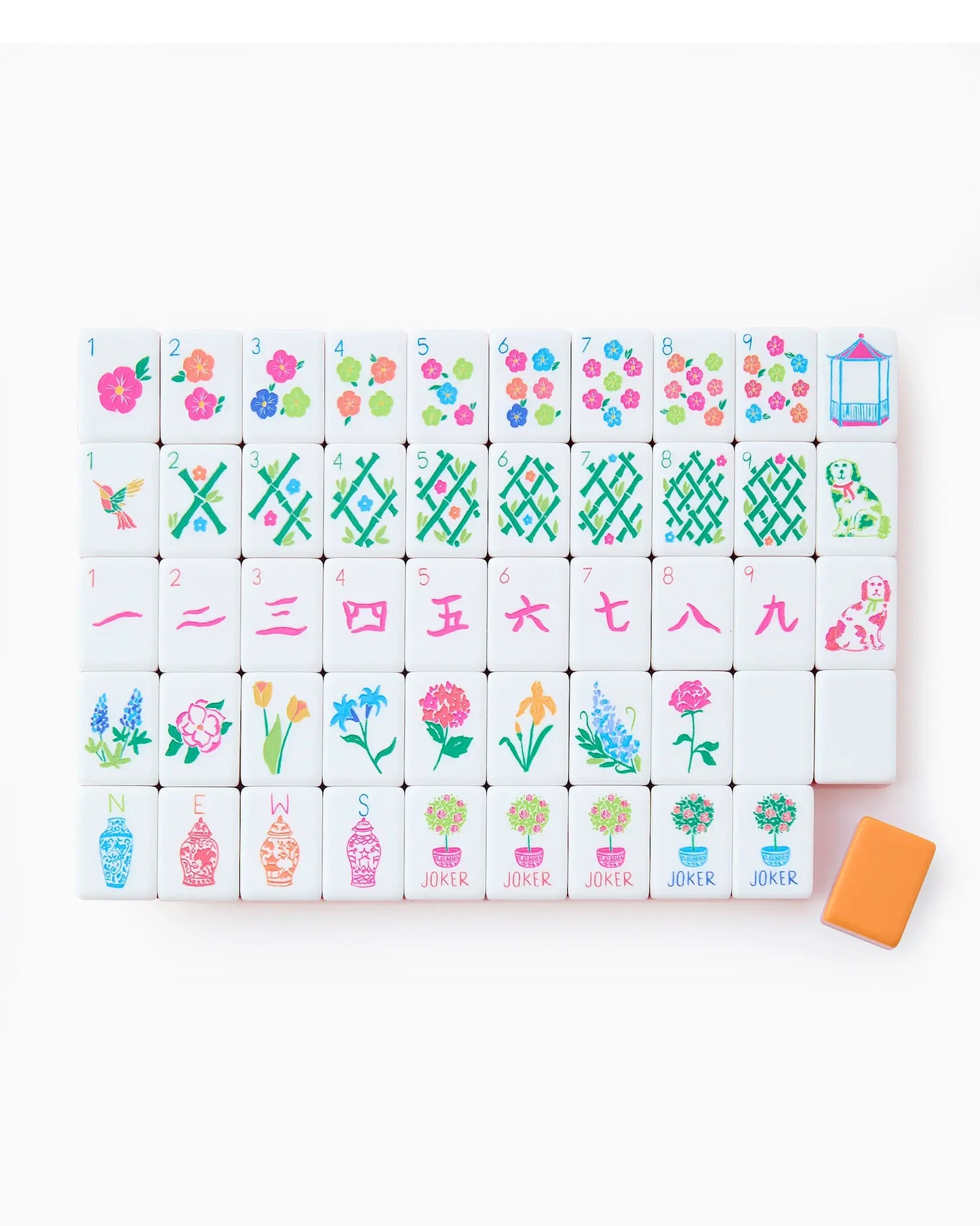 Mahjong Tiles | Sunset