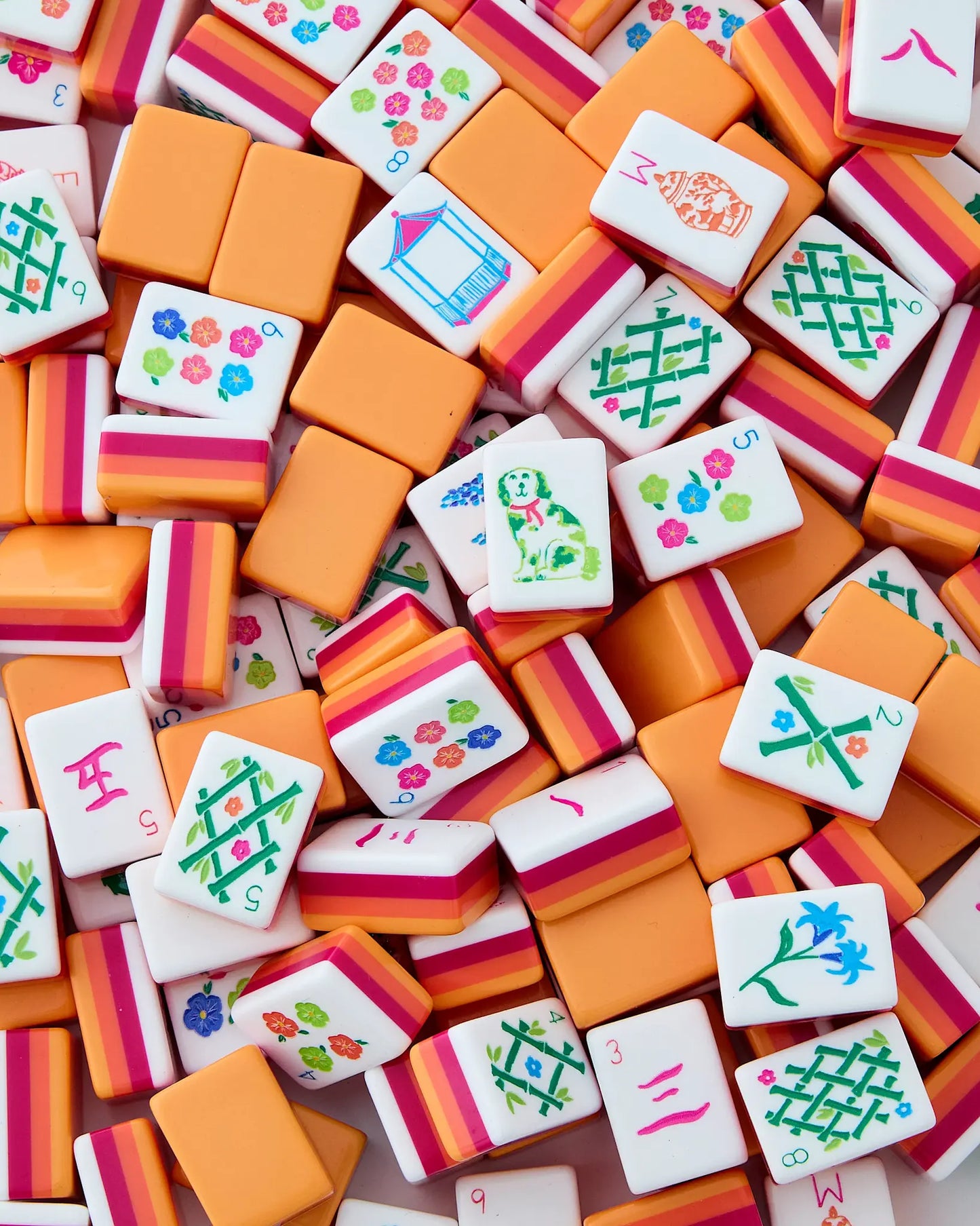 Mahjong Tiles | Sunset