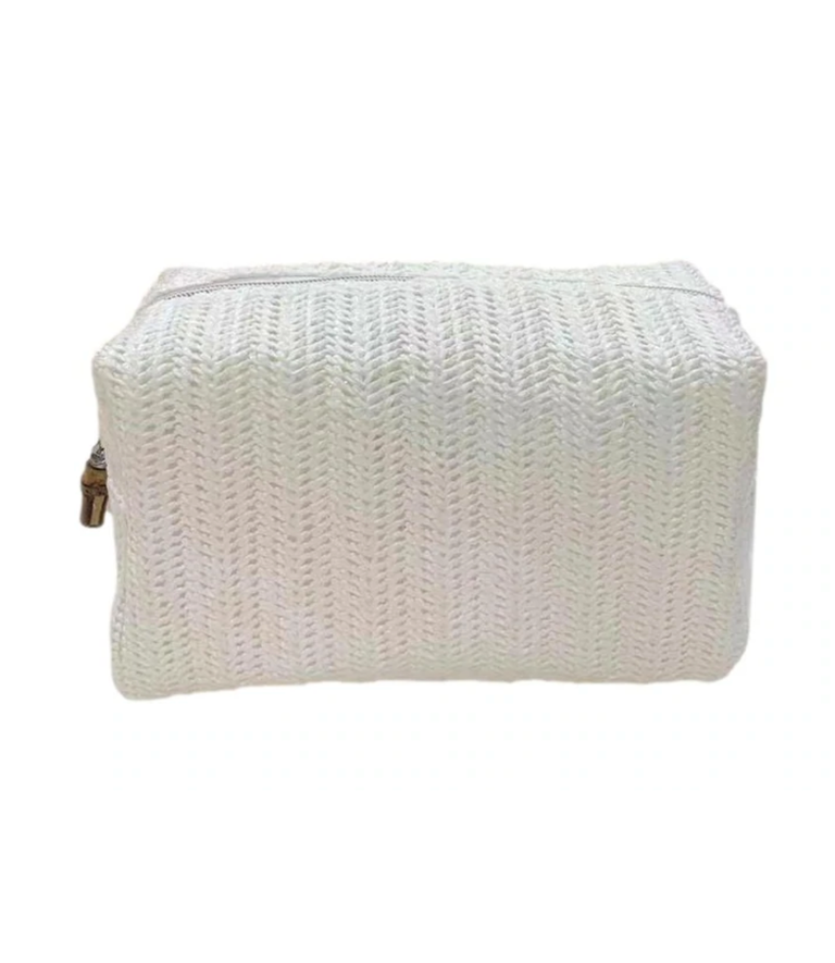 On Board Bag Cosmetic Bag | Straw White