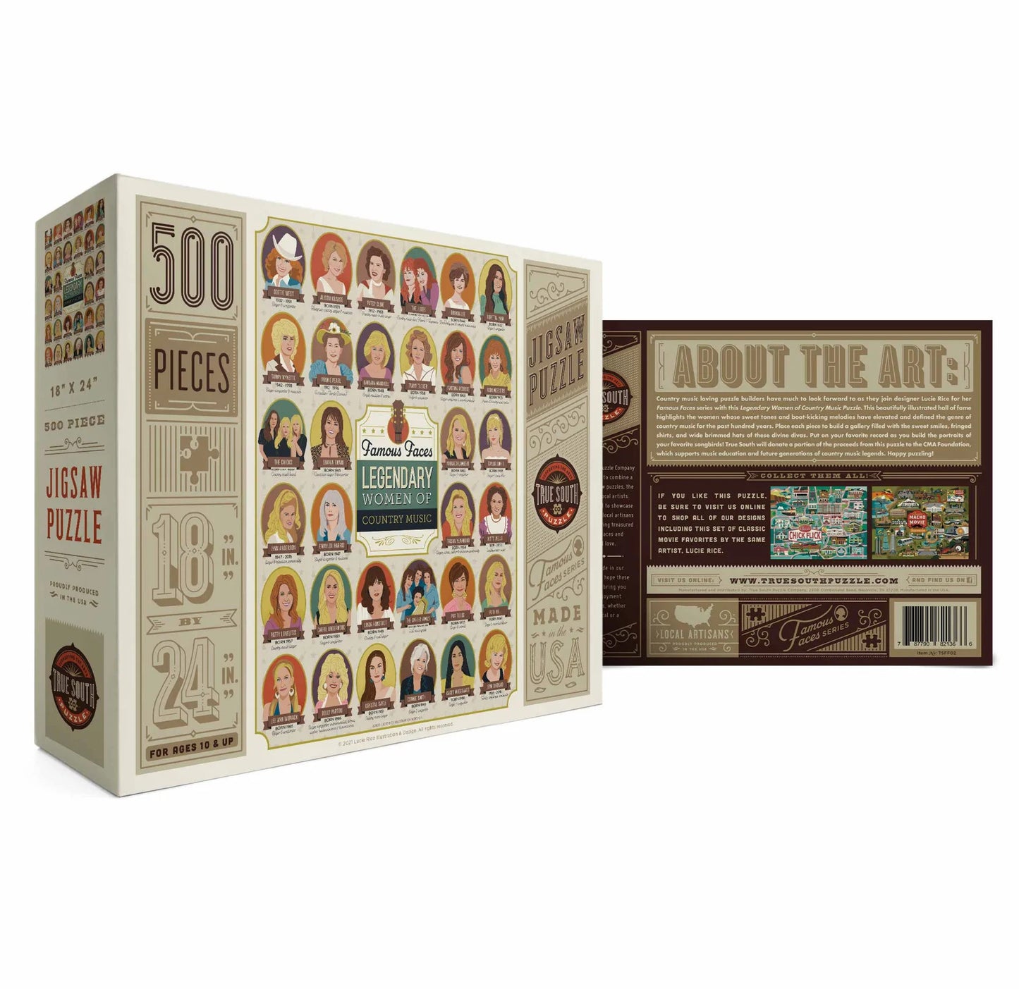 Women of Country Music Puzzle, Legendary