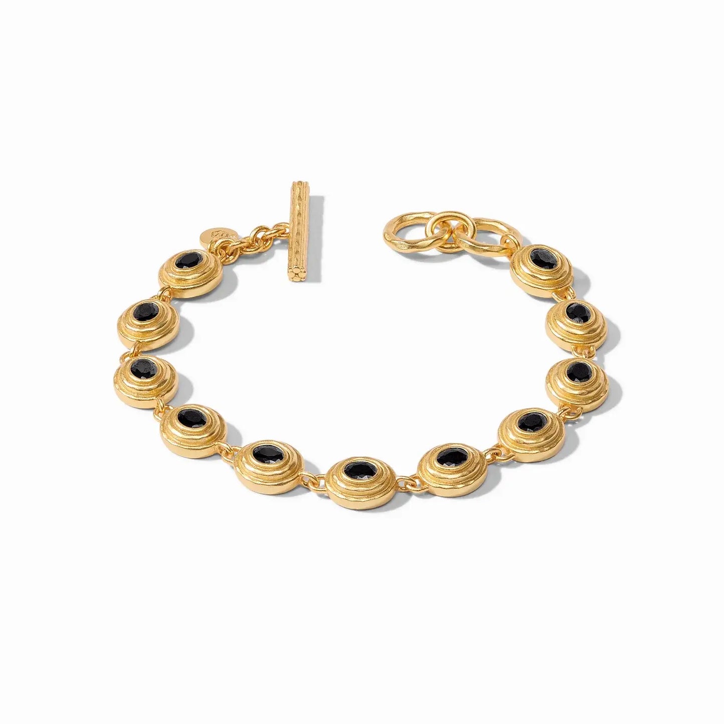 Tudor Tennis Bracelet | Obsidian Black
