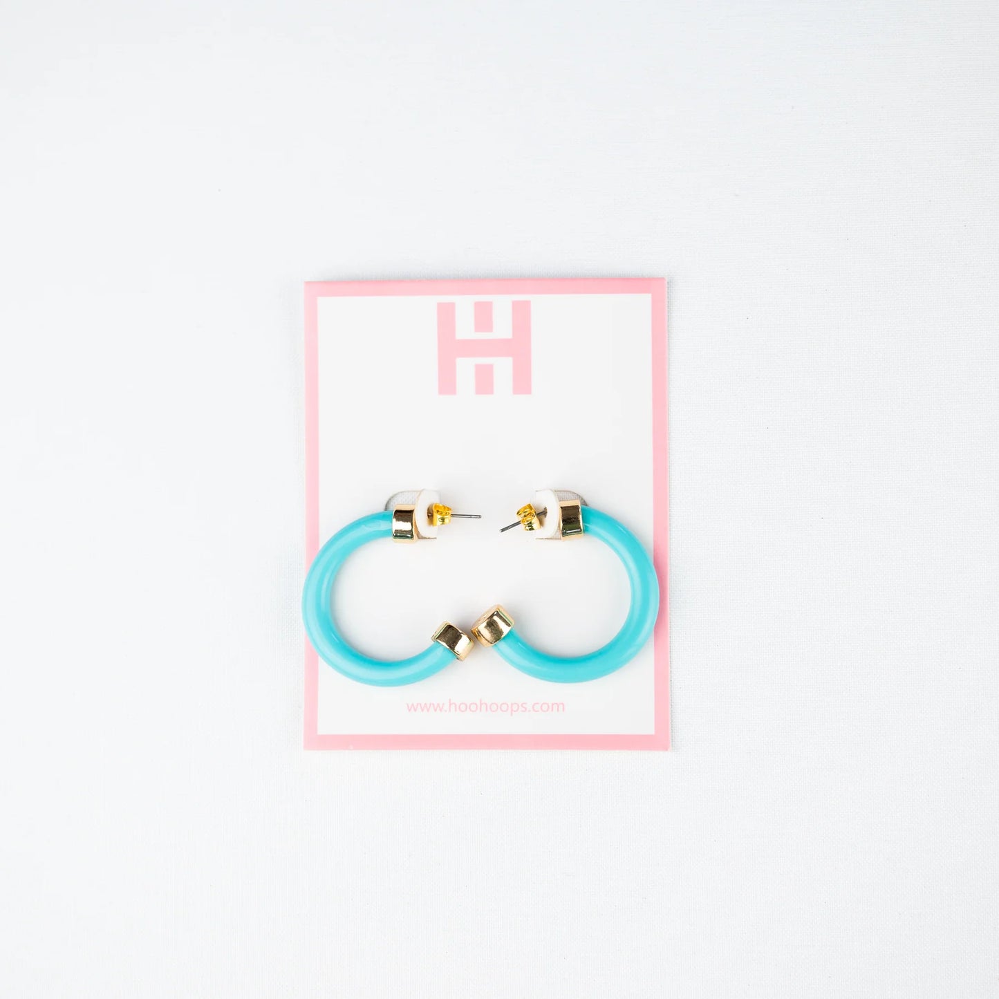 Turquoise Hoo Hoops Minis