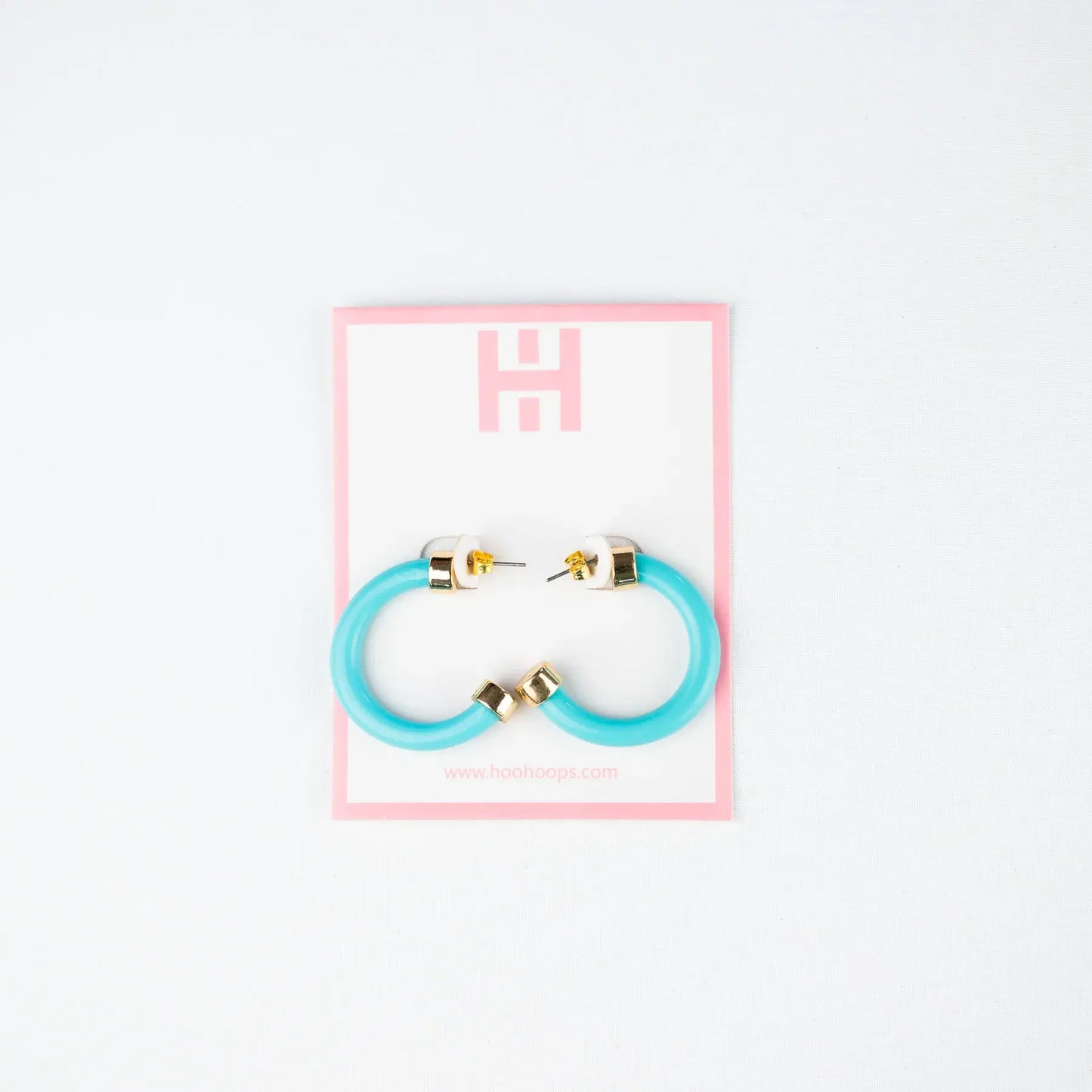 Turquoise Hoo Hoops Minis