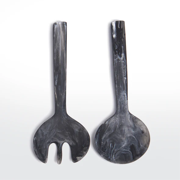 Resinware Handcrafted Salad Server Set |