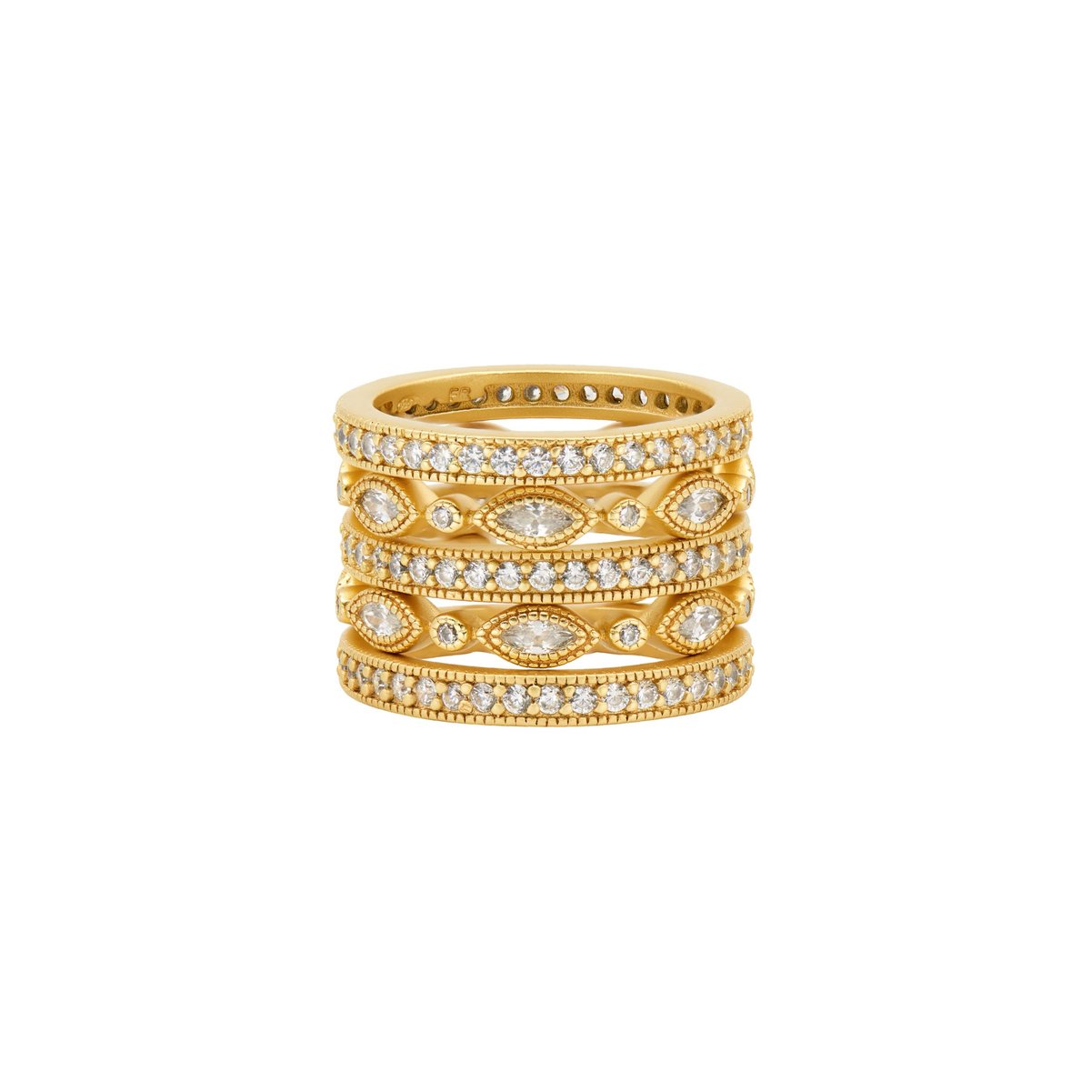 Signature Classic Marquise Eternity Stack Ring, S/5