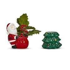 Toothpick Holder | Santa or Tree Assorted