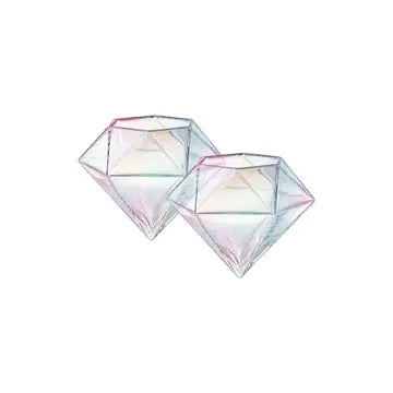 Diamond Wine Glass | Iridescent 10oz