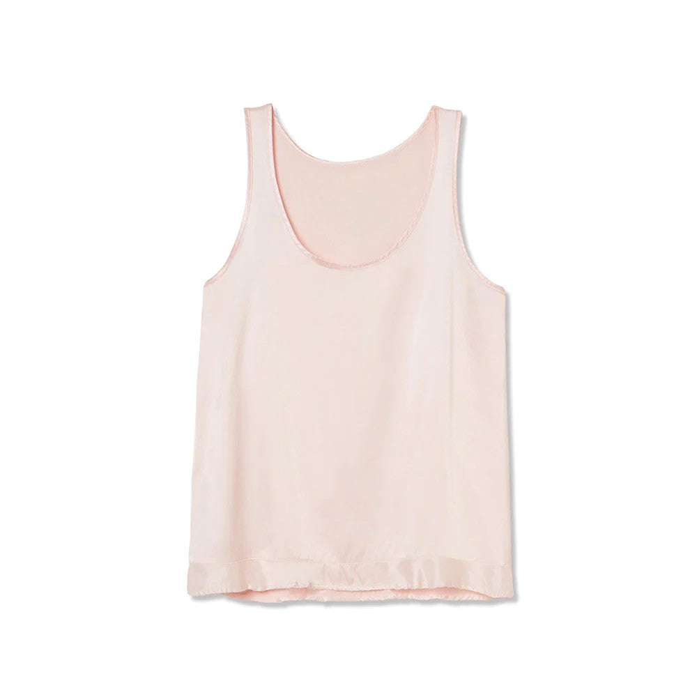 Willow Satin Ruffle Tank |