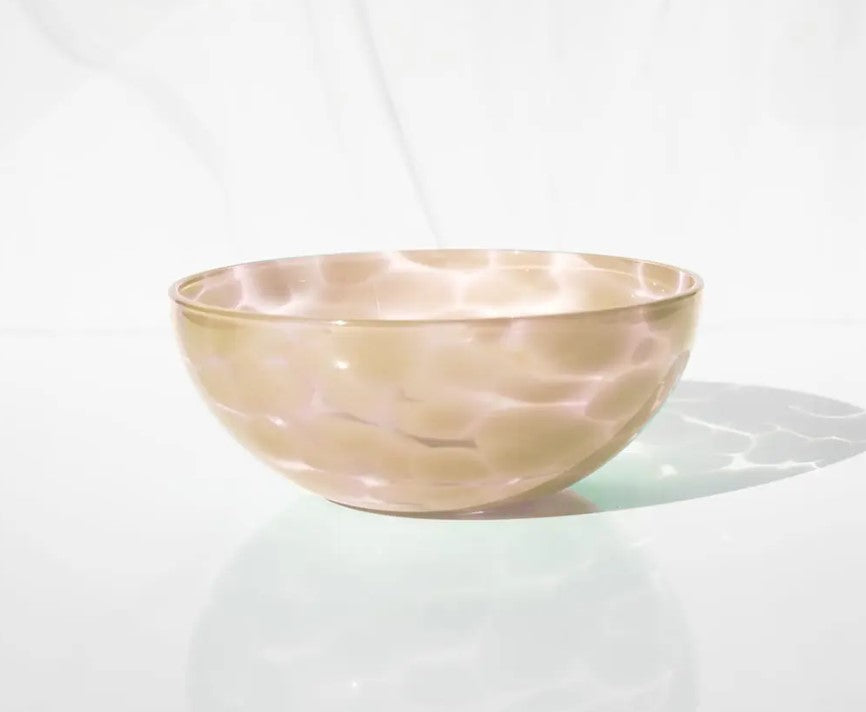 Hand Blown Fritsy Gather Bowl | 12oz