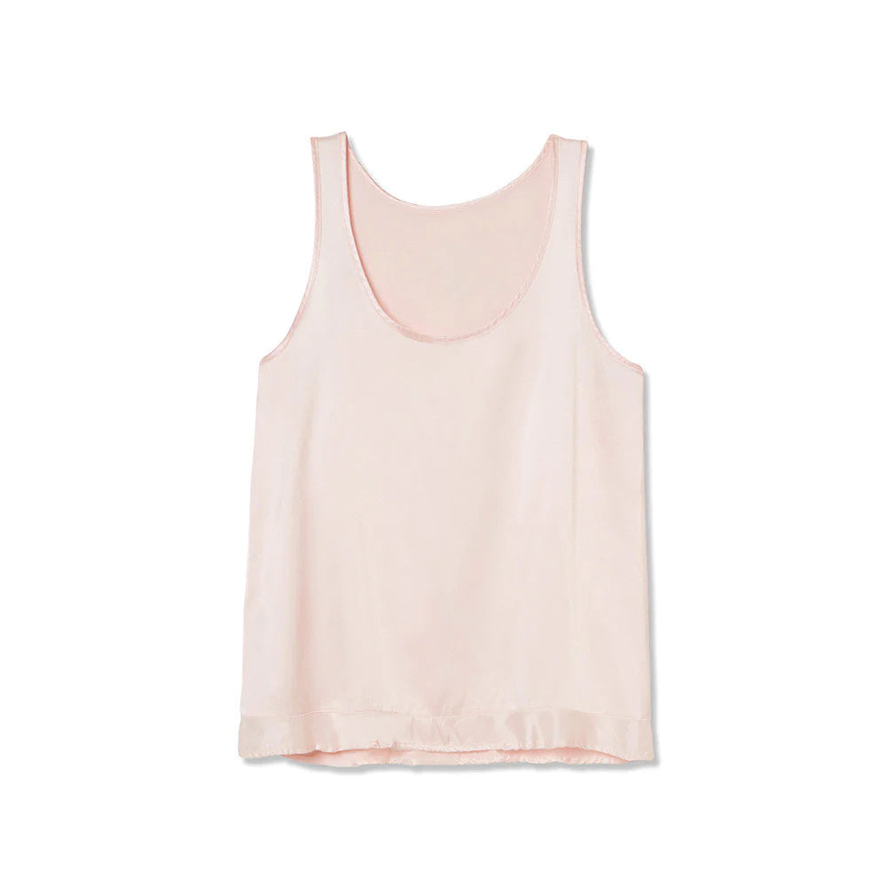 Willow Satin Ruffle Tank |
