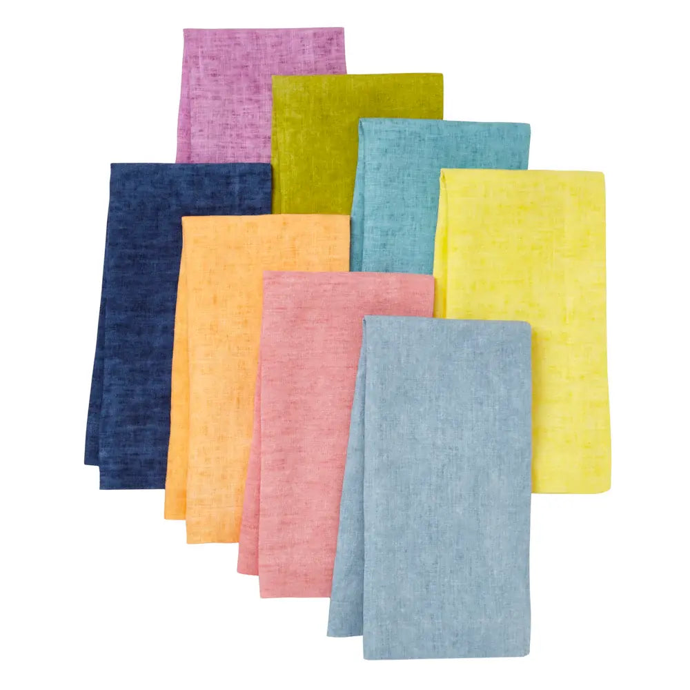 Linen Napkins Set of 4 | Solid Lavender 20x20in
