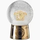 Versace Golden Medusa Snow Globe | Large