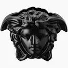Versace Medusa Grande Vase | 3.5in Black