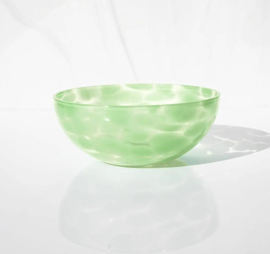 Hand Blown Fritsy Gather Bowl | 12oz