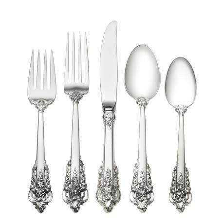 Sterling Silver Place Setting | Grande Baroque 5pc