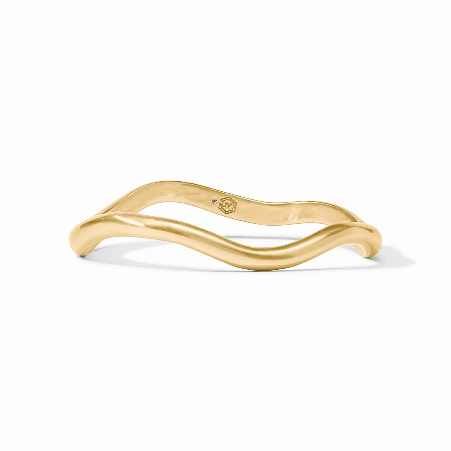 Wave Bangle Bracelet | 7.8in