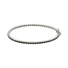 Signature Bezel Pave Hinge Bangle