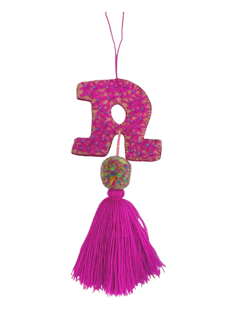 Extra Large Citron Letter Pompoms