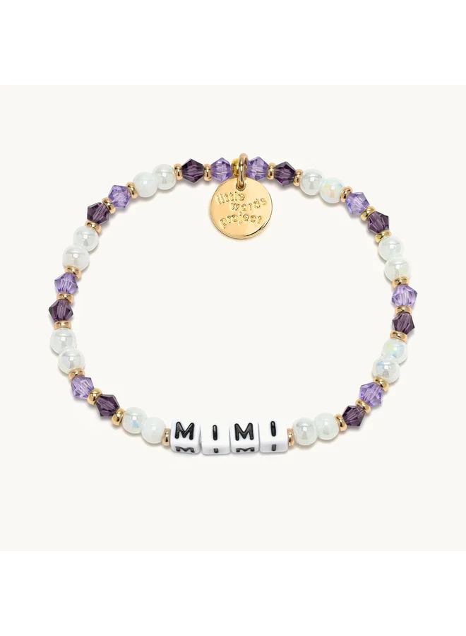 Mimi Passionate Purple Stretch Bracelet