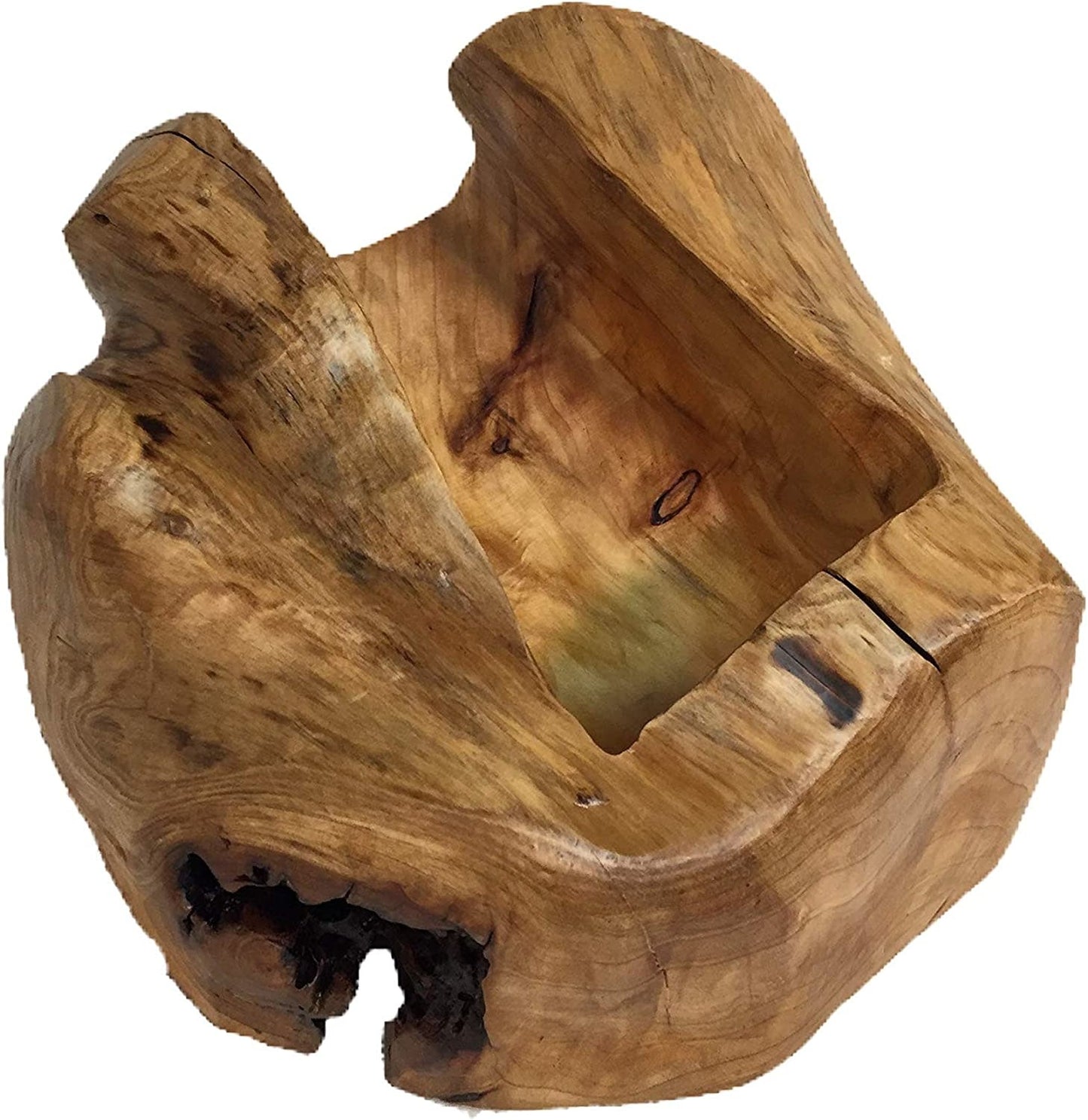 Wood Root Stump Wine Holder | 1 Bottle Wall Mount