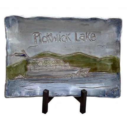 Dixie Pottery Handmade Tray | 6x10in