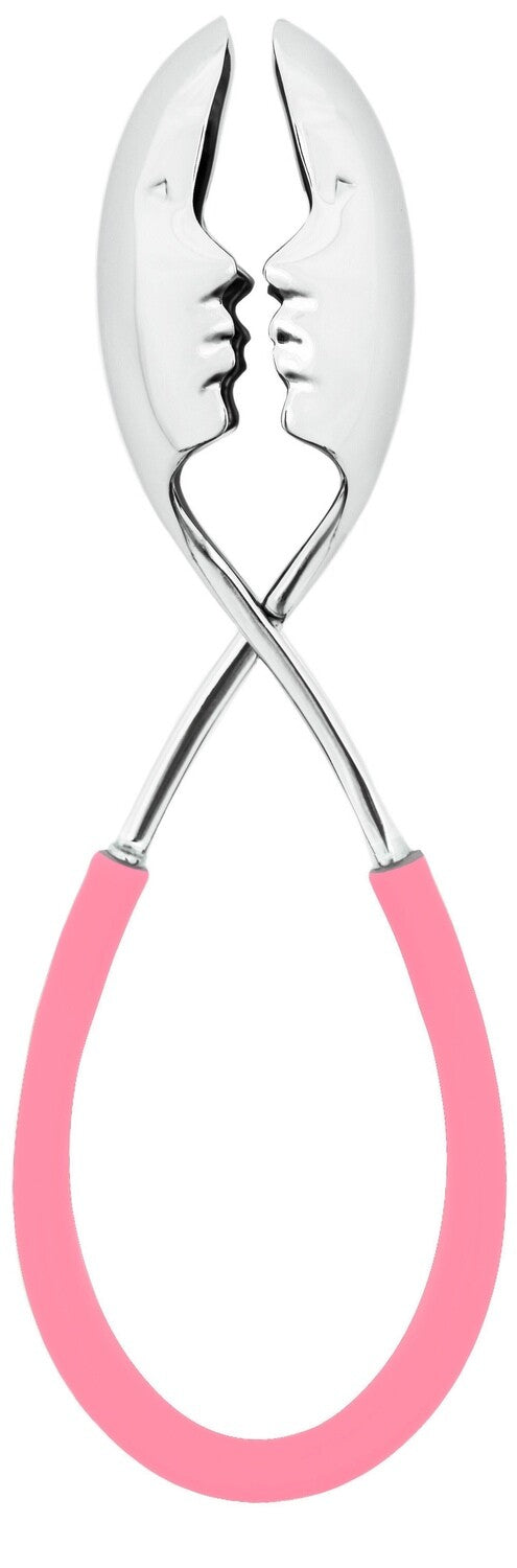 Italian Kiss Me Salad Tong | Silver