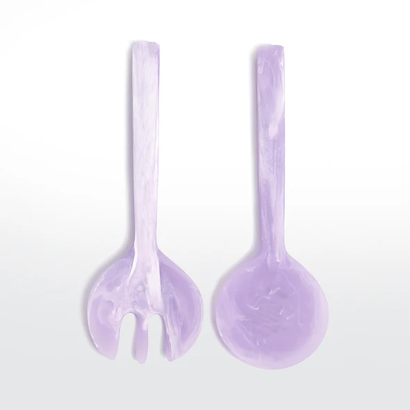 Resinware Handcrafted Salad Server Set |